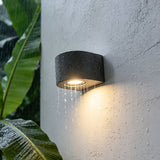 Arvessa Outdoor Exterior Wall Lights, Micro-Cement Sconce, 5W LED 3000K, IP54, Covered Porch