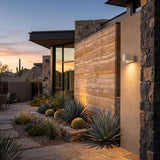 Arvessa Outdoor Exterior Wall Lights, Micro-Cement Sconce, 5W LED 3000K, IP54, Covered Porch