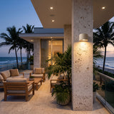 Arvessa Outdoor Exterior Wall Lights, Micro-Cement Sconce, 5W LED 3000K, IP54, Covered Porch