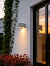 Arvessa Outdoor Exterior Wall Lights, Micro-Cement Sconce, 5W LED 3000K, IP54, Covered Porch