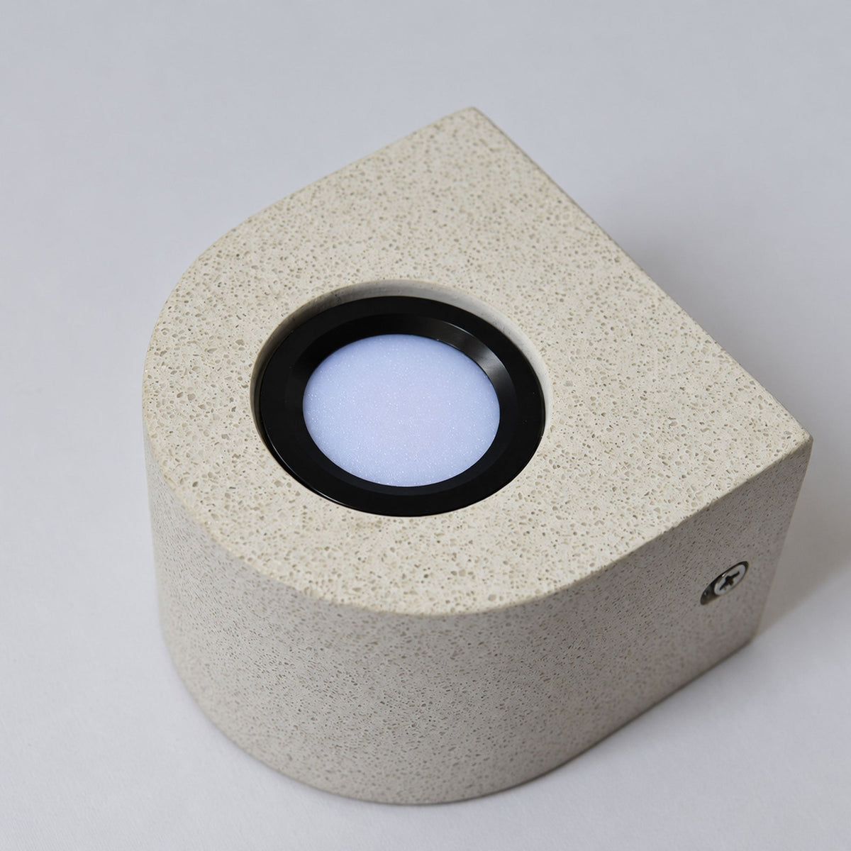 Arvessa Outdoor Exterior Wall Lights, Micro-Cement Sconce, 5W LED 3000K, IP54, Covered Porch