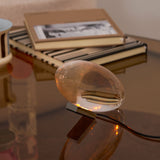Soren Lamps for Table, Modern Crystal Table Lamp, Plug-In COB LED, Three Light Colors