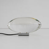 Soren Lamps for Table, Modern Crystal Table Lamp, Plug-In COB LED, Three Light Colors