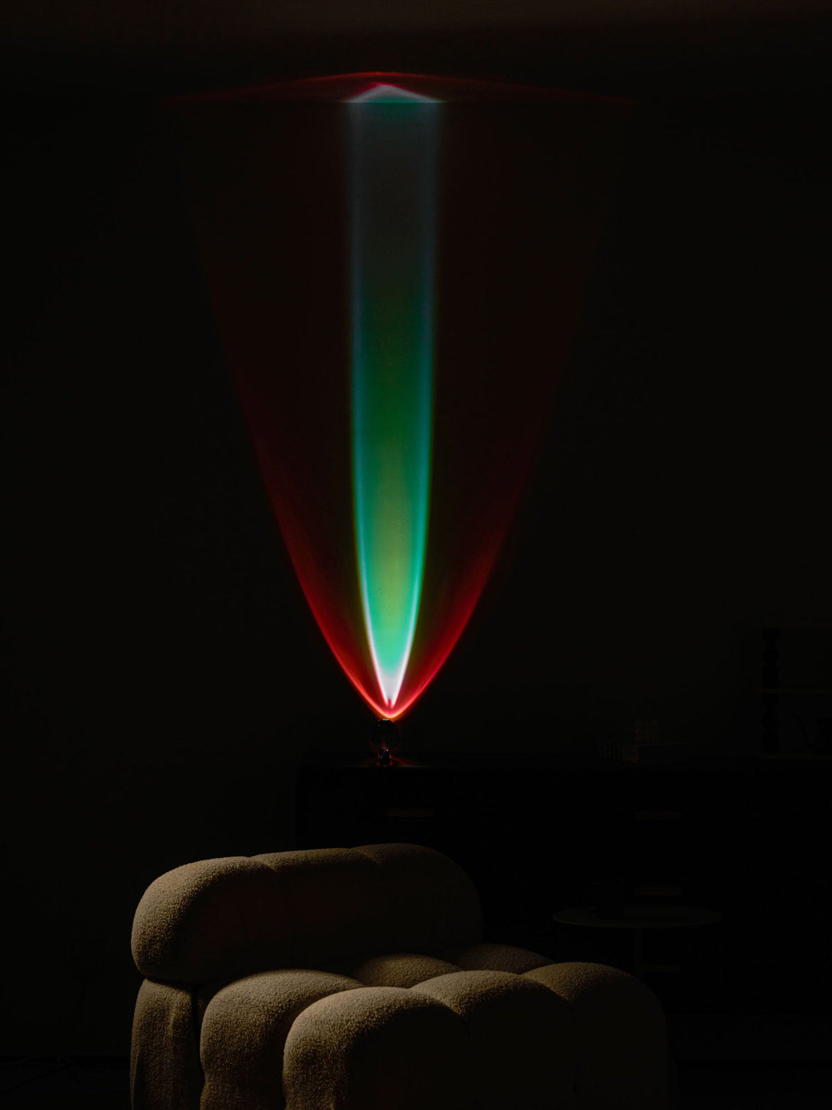 Soren Lamps for Table, Modern Crystal Table Lamp, Plug-In COB LED, Three Light Colors