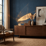 Soren Lamps for Table, Modern Crystal Table Lamp, Plug-In COB LED, Three Light Colors