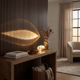 Soren Lamps for Table, Modern Crystal Table Lamp, Plug-In COB LED, Three Light Colors