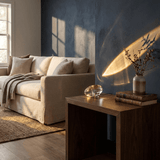 Soren Lamps for Table, Modern Crystal Table Lamp, Plug-In COB LED, Three Light Colors
