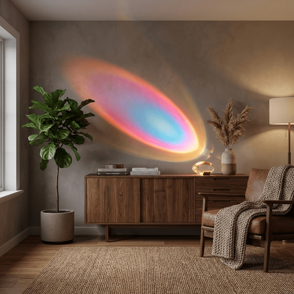 Soren Lamps for Table, Modern Crystal Table Lamp, Plug-In COB LED, Three Light Colors