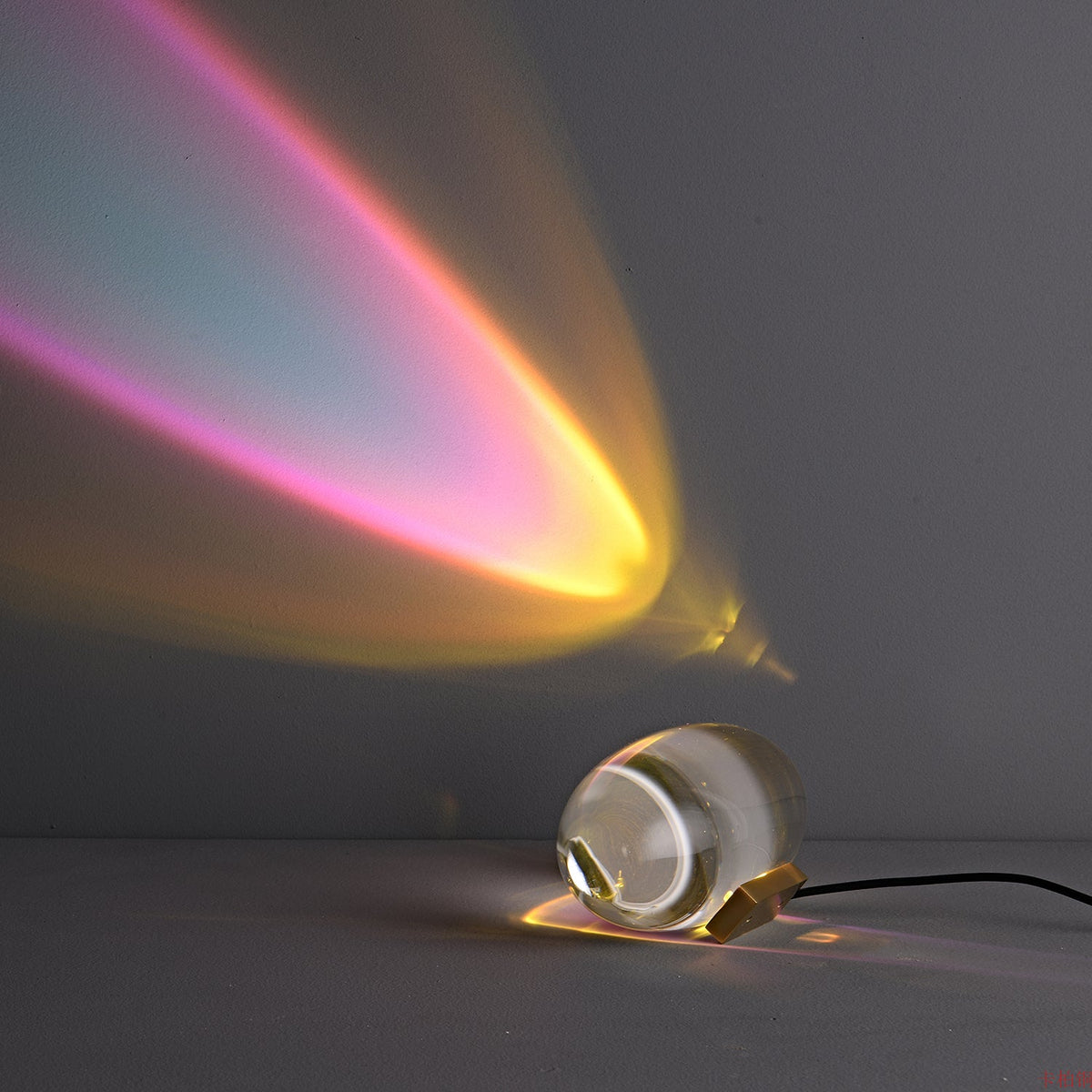 Soren Lamps for Table, Modern Crystal Table Lamp, Plug-In COB LED, Three Light Colors