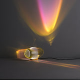 Soren Lamps for Table, Modern Crystal Table Lamp, Plug-In COB LED, Three Light Colors