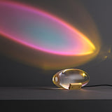 Soren Lamps for Table, Modern Crystal Table Lamp, Plug-In COB LED, Three Light Colors