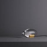 Soren Lamps for Table, Modern Crystal Table Lamp, Plug-In COB LED, Three Light Colors