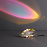 Soren Lamps for Table, Modern Crystal Table Lamp, Plug-In COB LED, Three Light Colors