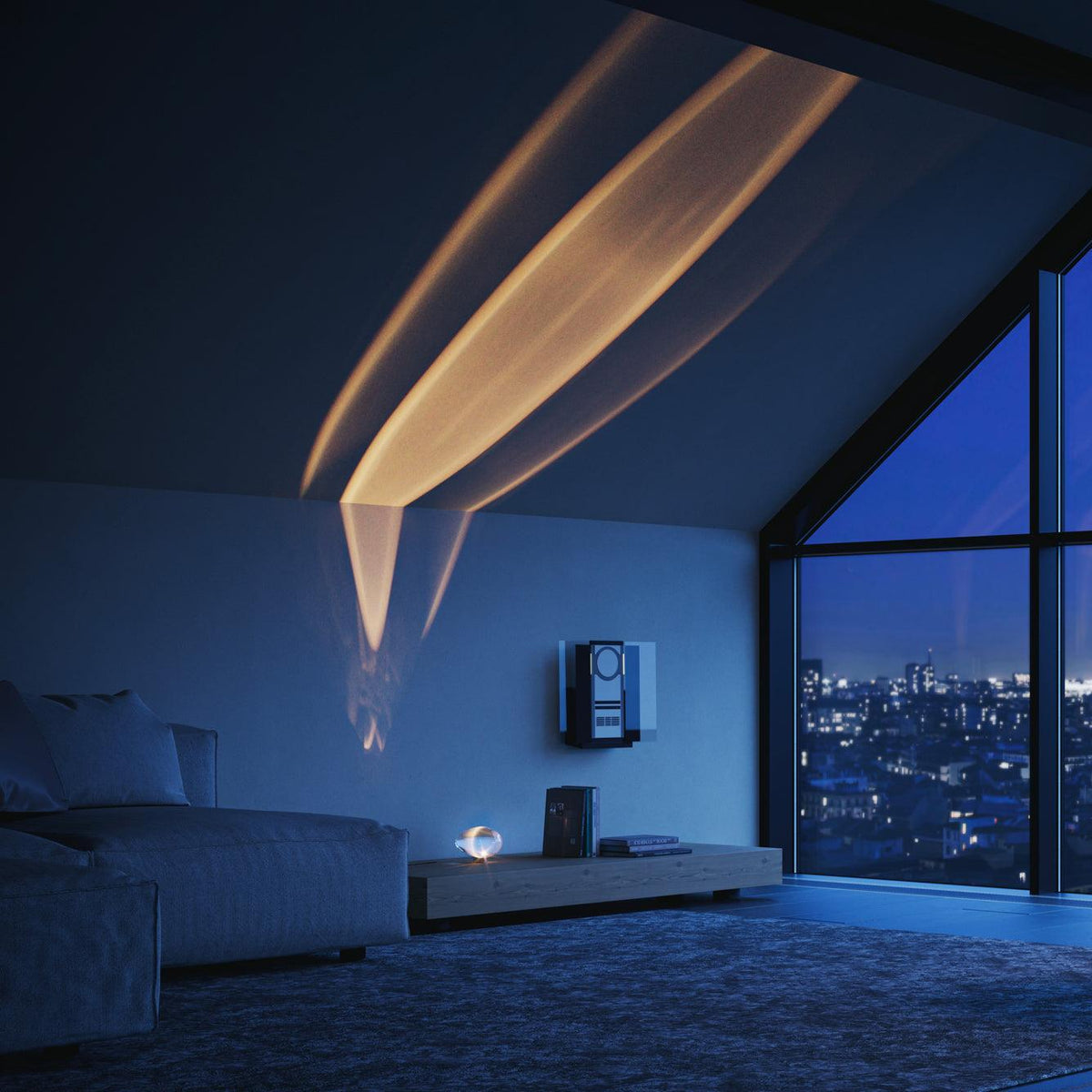 Soren Lamps for Table, Modern Crystal Table Lamp, Plug-In COB LED, Three Light Colors