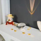 Soren Lamps for Table, Modern Crystal Table Lamp, Plug-In COB LED, Three Light Colors