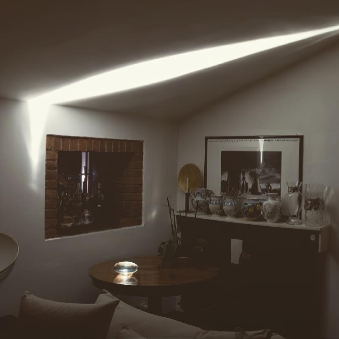 Soren Lamps for Table, Modern Crystal Table Lamp, Plug-In COB LED, Three Light Colors