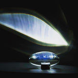 Soren Lamps for Table, Modern Crystal Table Lamp, Plug-In COB LED, Three Light Colors