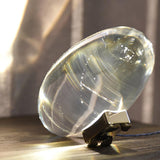 Soren Lamps for Table, Modern Crystal Table Lamp, Plug-In COB LED, Three Light Colors