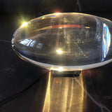 Soren Lamps for Table, Modern Crystal Table Lamp, Plug-In COB LED, Three Light Colors