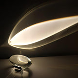 Soren Lamps for Table, Modern Crystal Table Lamp, Plug-In COB LED, Three Light Colors