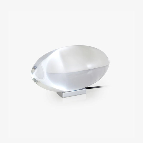Soren Lamps for Table, Modern Crystal Table Lamp, Plug-In COB LED, Three Light Colors