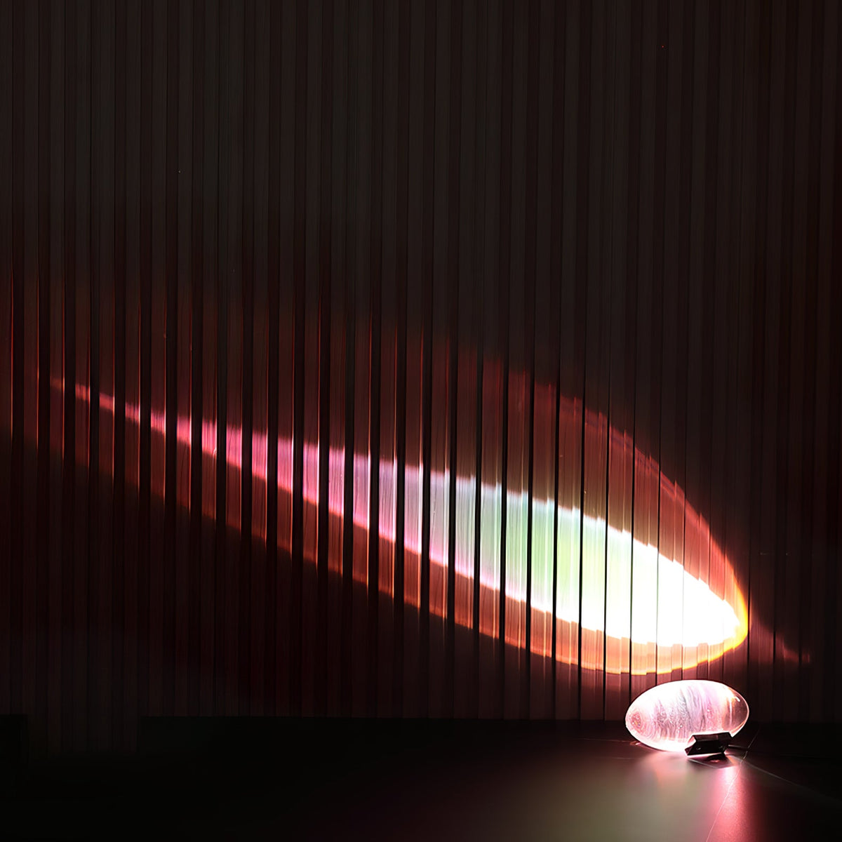 Soren Lamps for Table, Modern Crystal Table Lamp, Plug-In COB LED, Three Light Colors