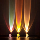 Soren Lamps for Table, Modern Crystal Table Lamp, Plug-In COB LED, Three Light Colors