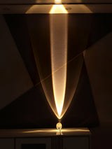 Soren Lamps for Table, Modern Crystal Table Lamp, Plug-In COB LED, Three Light Colors
