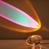 Soren Lamps for Table, Modern Crystal Table Lamp, Plug-In COB LED, Three Light Colors