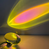 Soren Lamps for Table, Modern Crystal Table Lamp, Plug-In COB LED, Three Light Colors