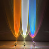 Soren Lamps for Table, Modern Crystal Table Lamp, Plug-In COB LED, Three Light Colors