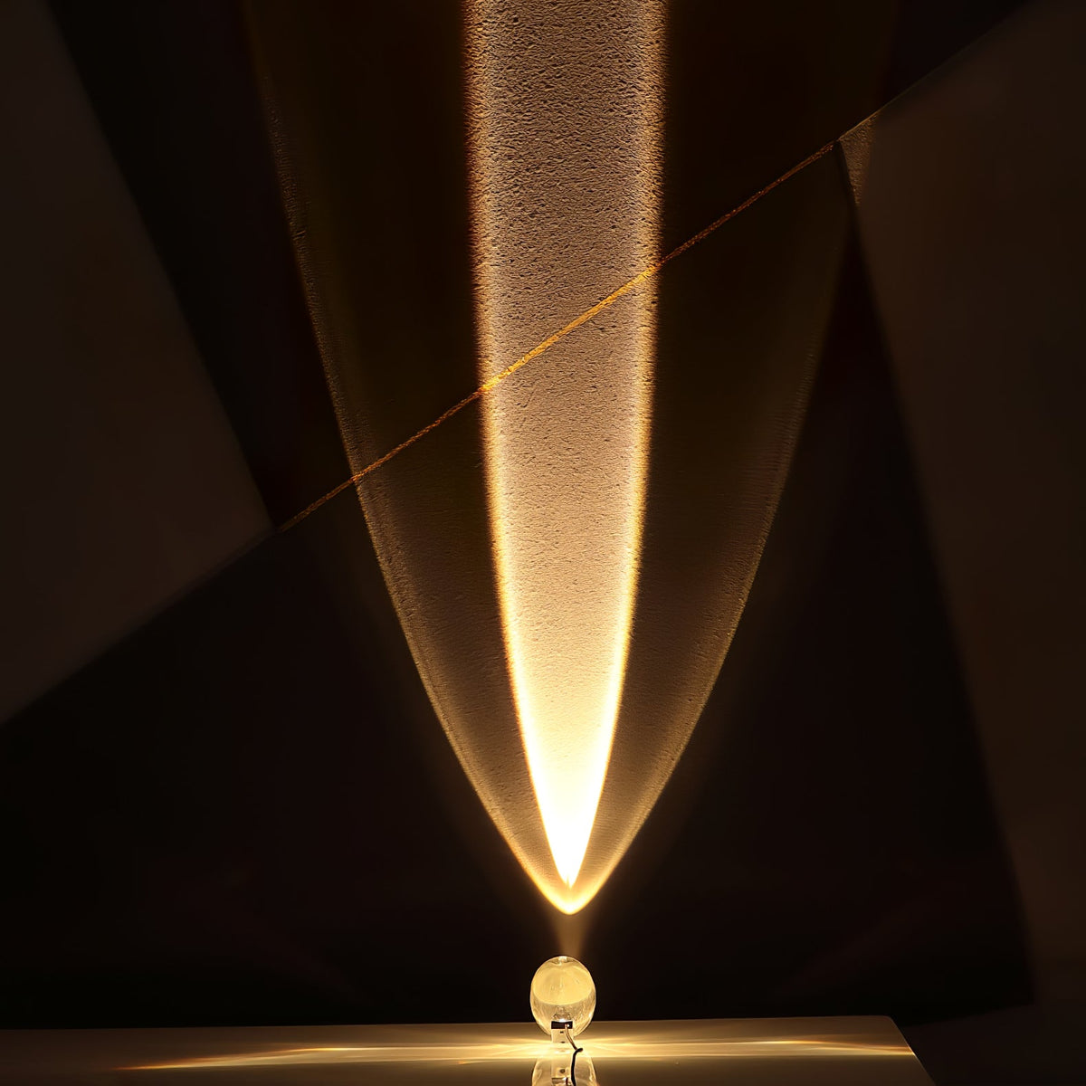 Soren Lamps for Table, Modern Crystal Table Lamp, Plug-In COB LED, Three Light Colors