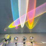 Soren Lamps for Table, Modern Crystal Table Lamp, Plug-In COB LED, Three Light Colors