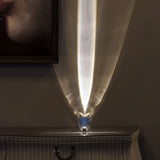 Soren Lamps for Table, Modern Crystal Table Lamp, Plug-In COB LED, Three Light Colors