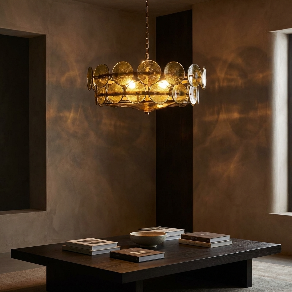 Aube Chandeliers for Dining Room, Milk White Glass Chandelier, Hand-Finished Shades