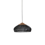 Rattan Pendant Light, Woven Braided Hanging Lamp for Kitchen Island, Dining Room, 10 Sizes