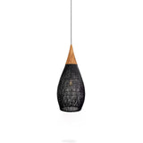 Rattan Pendant Light, Woven Braided Hanging Lamp for Kitchen Island, Dining Room, 10 Sizes