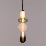 Rounded bubble-style tinted glass pendant shade in the Candied Glass series