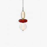 Sorbet Multicolor Glass Pendant Light, Integrated LED, 3 Color Temps, Dimmable Option