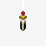 Sorbet Multicolor Glass Pendant Light, Integrated LED, 3 Color Temps, Dimmable Option