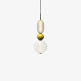 Sorbet Multicolor Glass Pendant Light, Integrated LED, 3 Color Temps, Dimmable Option