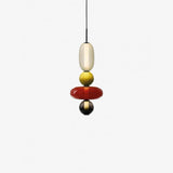 Sorbet Multicolor Glass Pendant Light, Integrated LED, 3 Color Temps, Dimmable Option