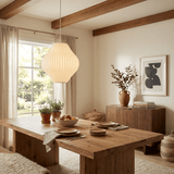 Eskil Island Kitchen Lighting Pendant, Crisscross Bubble Pendant Lighting, White, 11-31.5 in