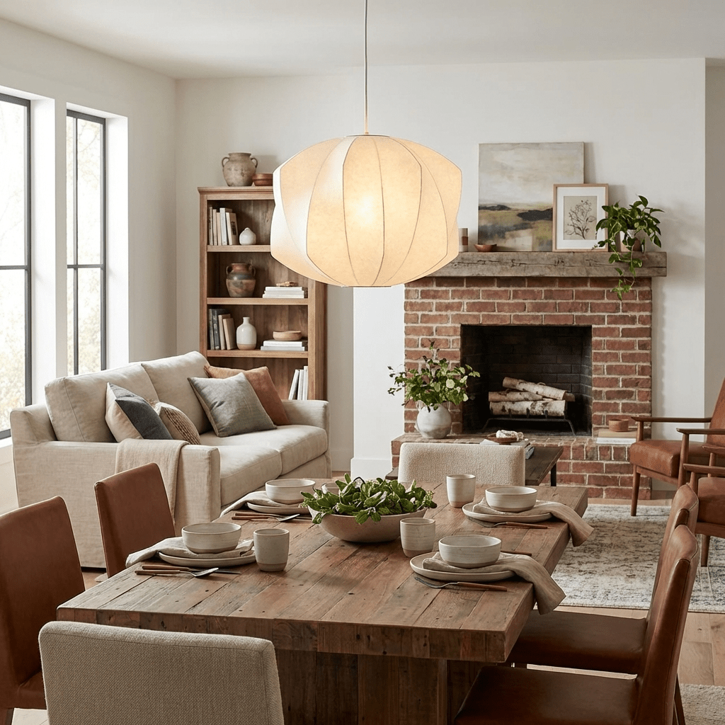 Eskil Island Kitchen Lighting Pendant, Crisscross Bubble Pendant Lighting, White, 11-31.5 in