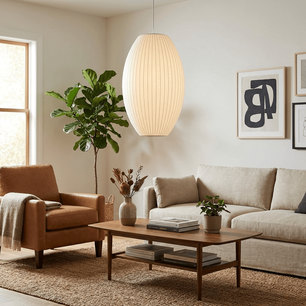 Eskil Island Kitchen Lighting Pendant, Crisscross Bubble Pendant Lighting, White, 11-31.5 in