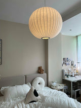 Eskil Island Kitchen Lighting Pendant, Crisscross Bubble Pendant Lighting, White, 11-31.5 in