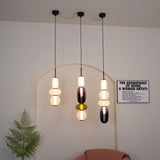 Candied Glass Pendant Light dimensions diagram showing height and diameter