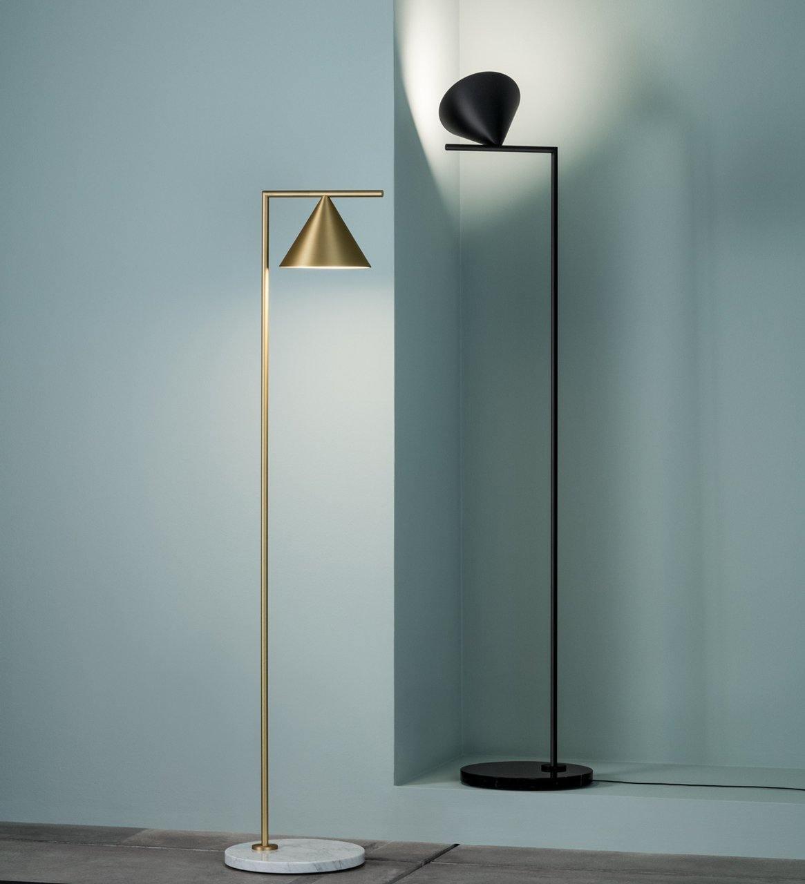 Captain Flint floor lamp foot switch and cord detail