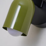 Tavo Double Wall Sconce, Double Wall Lamp with Colored Canopy, 4.7 x 7.9 in, 16 Color Options