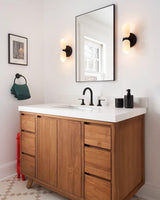 Tavo Double Wall Sconce, Double Wall Lamp with Colored Canopy, 4.7 x 7.9 in, 16 Color Options